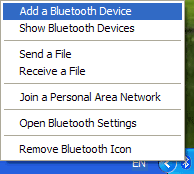 Add a Bluetooth Device