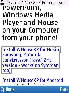 Nokia Install WMouseXP Presenter Remote Step 4