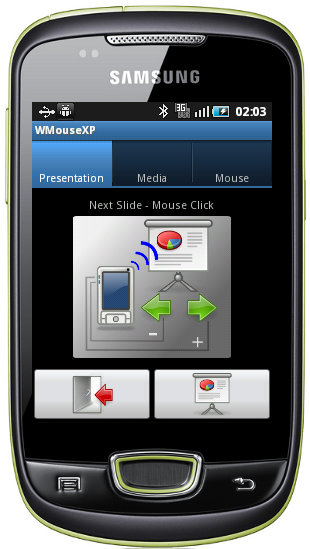 WMouseXP on Android screenshot