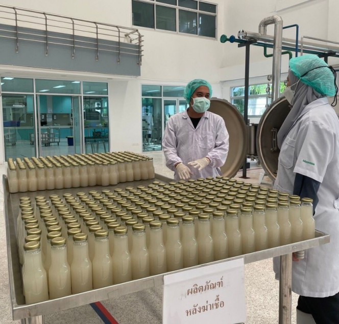 Thai Toddy Nectar after Sterilization