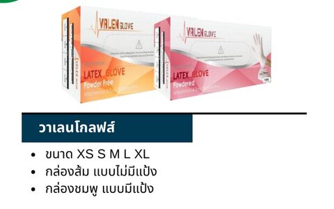DeepSafety - Valen Glove latex gloves